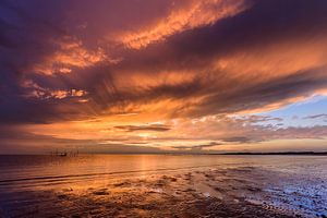 Le ciel en feu sur Ellen van den Doel