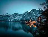 Evening in Hallstatt am See in Austria by Patrick Groß thumbnail