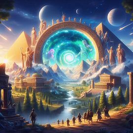 Het beloofde land van Digital Art Nederland