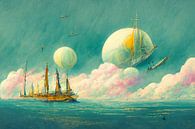 Alien fantasy, psychedelic dreams and flying rigs by Jef Peeters thumbnail