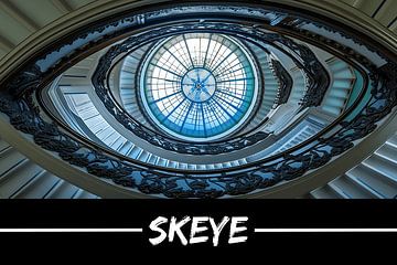 Skeye, het oog op de hemel, eye on the sky van Jan Bechtum