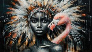 Flamingo Girl 01