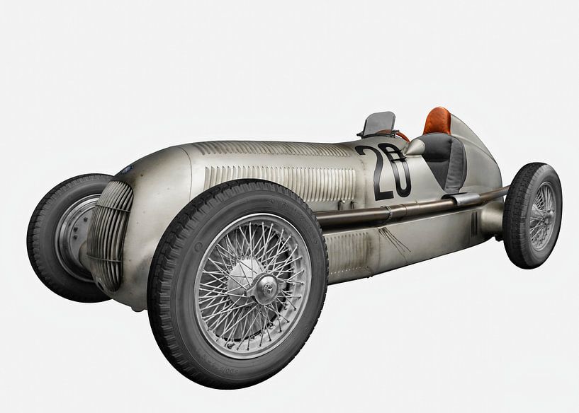 Mercedes-Benz W 25 Silberpfeil von aRi F. Huber