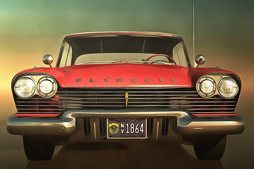 Classic car – Old-timer Plymouth Belvedere