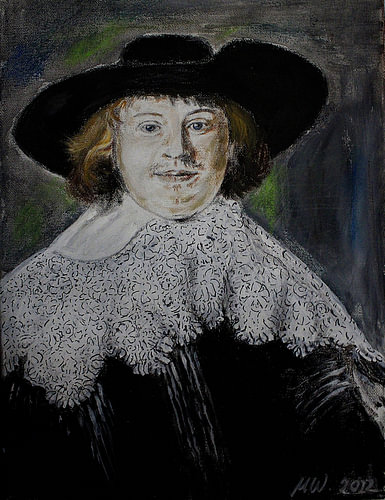 Reproduction d'un Rembrandt