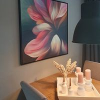Kundenfoto: Buntes, botanisches, abstraktes Gemälde von Studio Allee, auf leinwand