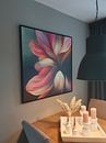 Customer photo: Colourful, botanical, abstract painting by Studio Allee