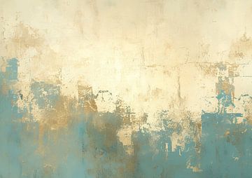 Rustieke Abstracte Kleuren van Kunst Kriebels