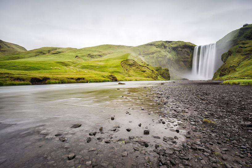 Le puissant Skogafoss en Islande ! par Paul Weekers Fotografie