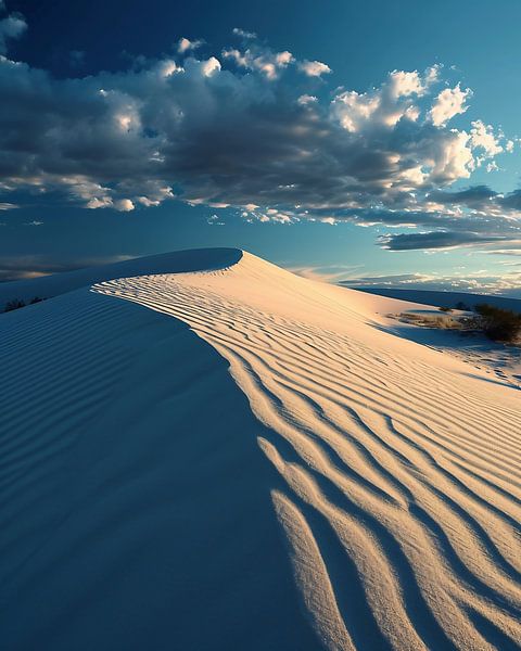 Schönheit der Wüste von fernlichtsicht