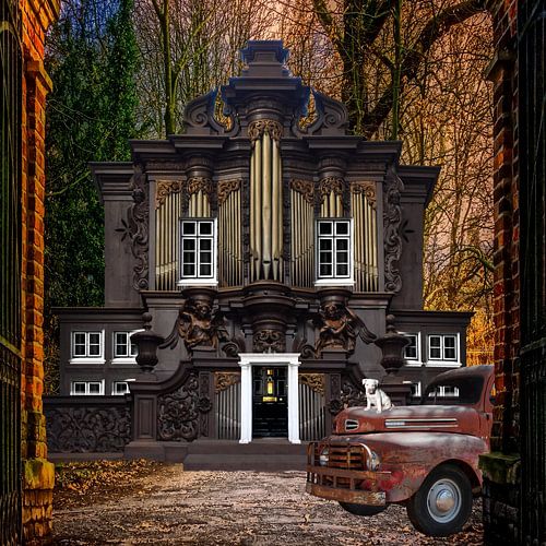 House of the organist - H. Fischer by mimone art