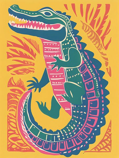 Boho-Kroko von Gypsy Galleria