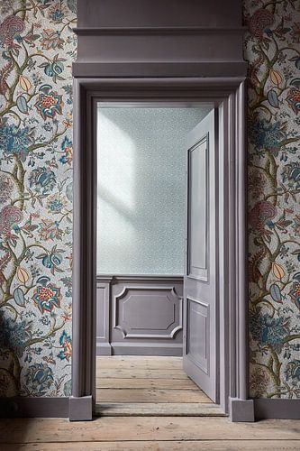 Chambre violette - Restauration Pieter Teylers Huis ©Studio Johan Nieuwenhuize