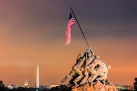 US Marine Corps War Memorial, Iwo-Jima Memorial van Henk Meijer Photography thumbnail