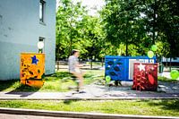 Groene Fietser en Straatkunst