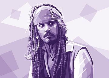 Jack Sparrow van zQ Artwork
