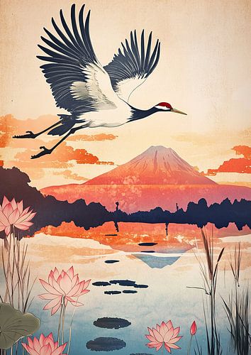 Japanese art print 