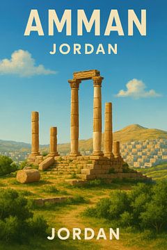 Amman von Poster Art Shop