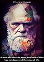 Charles Darwin Citaten van WpapArtist WPAP Artist thumbnail