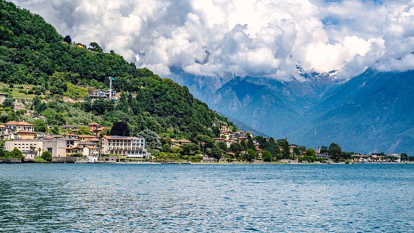 Vue du lac de Côme depuis Gravedona par Andreas Völkel