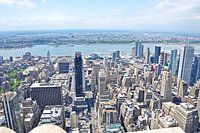 Manhattan New York vue de l'Hudson