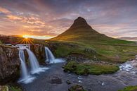 Kirkjufellsfoss Iceland by Menno Schaefer thumbnail