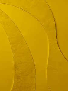 3D/Relief Art in der Flexa-Farbe des Jahres 2025. Wahre FreudeTM (1)