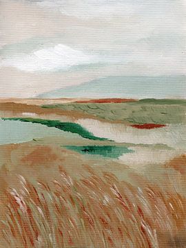 Wheat Meadow ll by Nikita Jariwala
