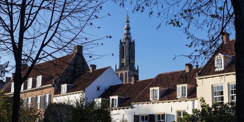 Paysage urbain en soirée, Amersfoort, Pays-Bas par Imladris Images