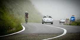 The lonely cyclist by Michiel Mulder