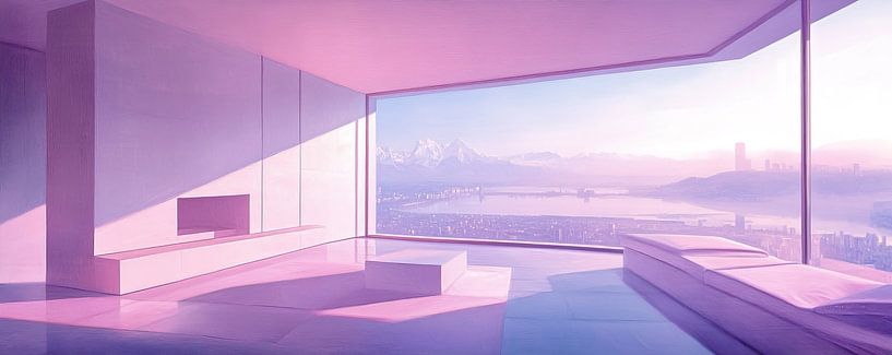 Innere Berge | Innere Ansichten von Blickfänger Gemälde