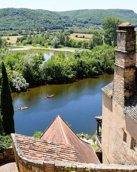 Vue de la rivière Dordogne par Christel Smits