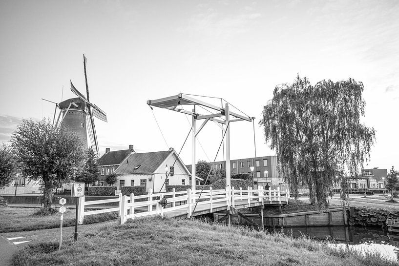 Bridge over the Leurse Haven by Egon Zitter