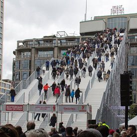 L'ouverture de l'Escalier Rotterdam sur Henk Alblas