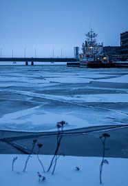 Blue Winter Light in Ruoholahti
