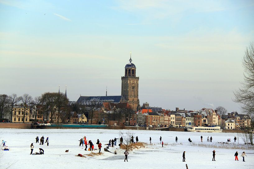 Ice skating and ice fun ijssel deventer by Bobsphotography