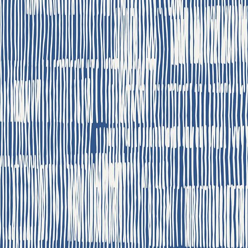 Indigo und Elfenbein von Mad Dog Art