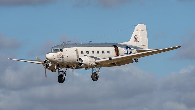 U.S. Navy Douglas SC-47J Skytrain. by Jaap van den Berg