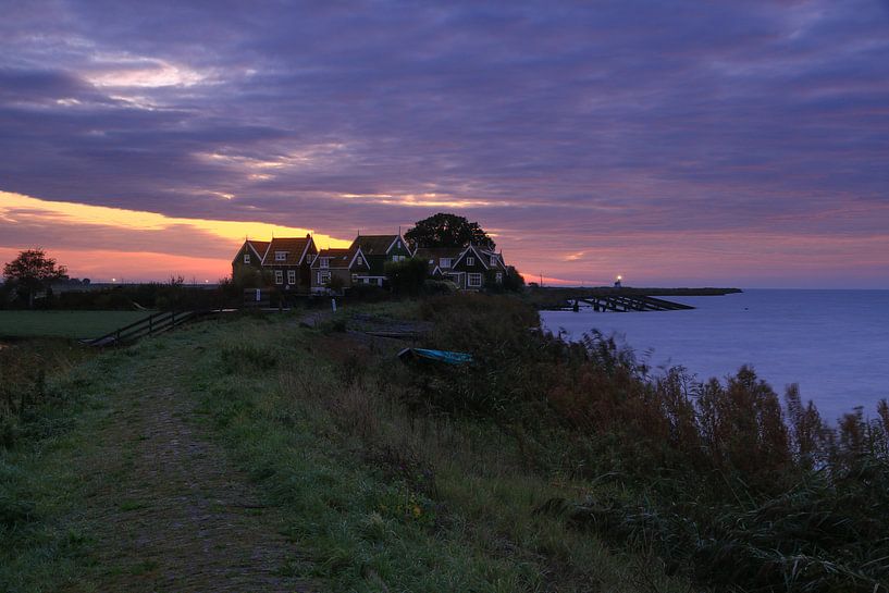 Sonnenaufgang bei Rose Yard, Marken von FotoBob