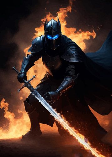 Zwarte ridder Vlam Aura 2