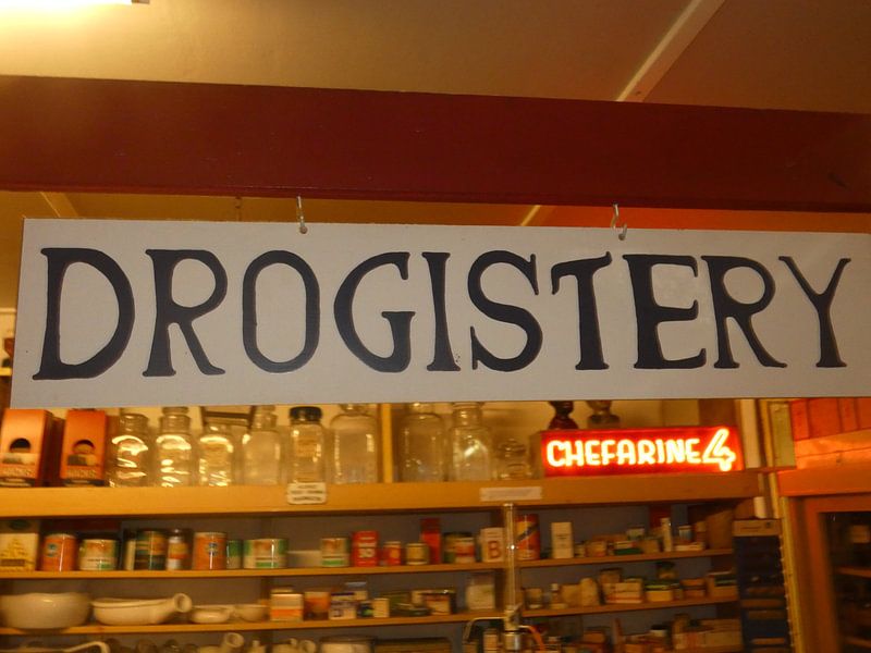 Drogisterij in terschuur museum by Veluws