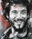 Bruce Springsteen schilderij van Jos Hoppenbrouwers thumbnail