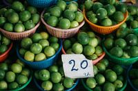Basket of limes, 20 Baht