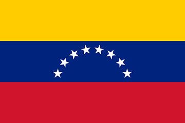 Vlag van Venezuela van de-nue-pic