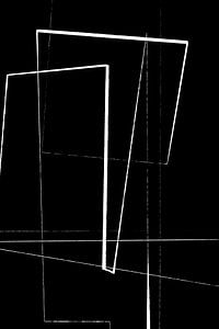 Lignes angulaires No 2 (Noir)