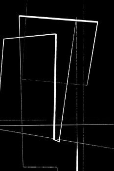 Lignes angulaires No 2 (Noir)