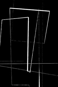 Lignes angulaires No 2 (Noir) sur Treechild