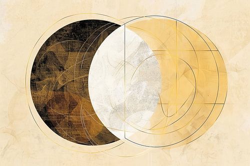 Bauhaus Japandi Abstrait