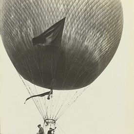 Luchtballon, 1908 van Currently Past