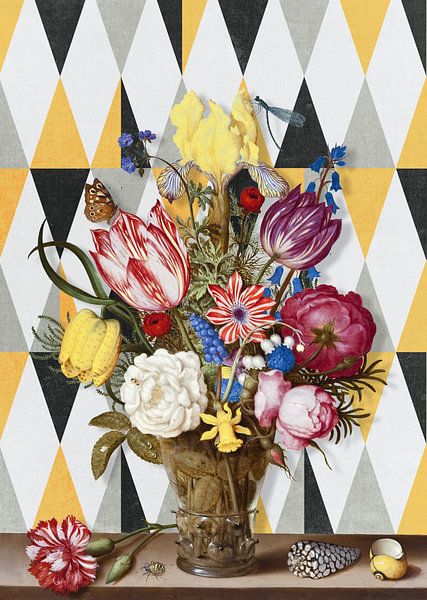 a Retro Still Life van Marja van den Hurk